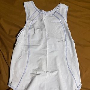 Lululemon light blue sculpt tank